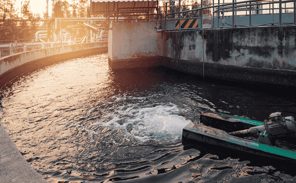 Waste water treatment plant